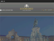 Tablet Screenshot of estorilmed.com